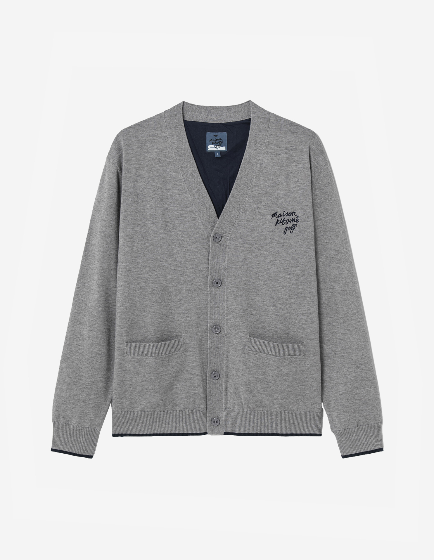 メゾン キツネ フォックスヘッド カーディガン | Maison Kitsuné メゾン キツネ フォックスヘッド カーディガン | Maison Kitsuné