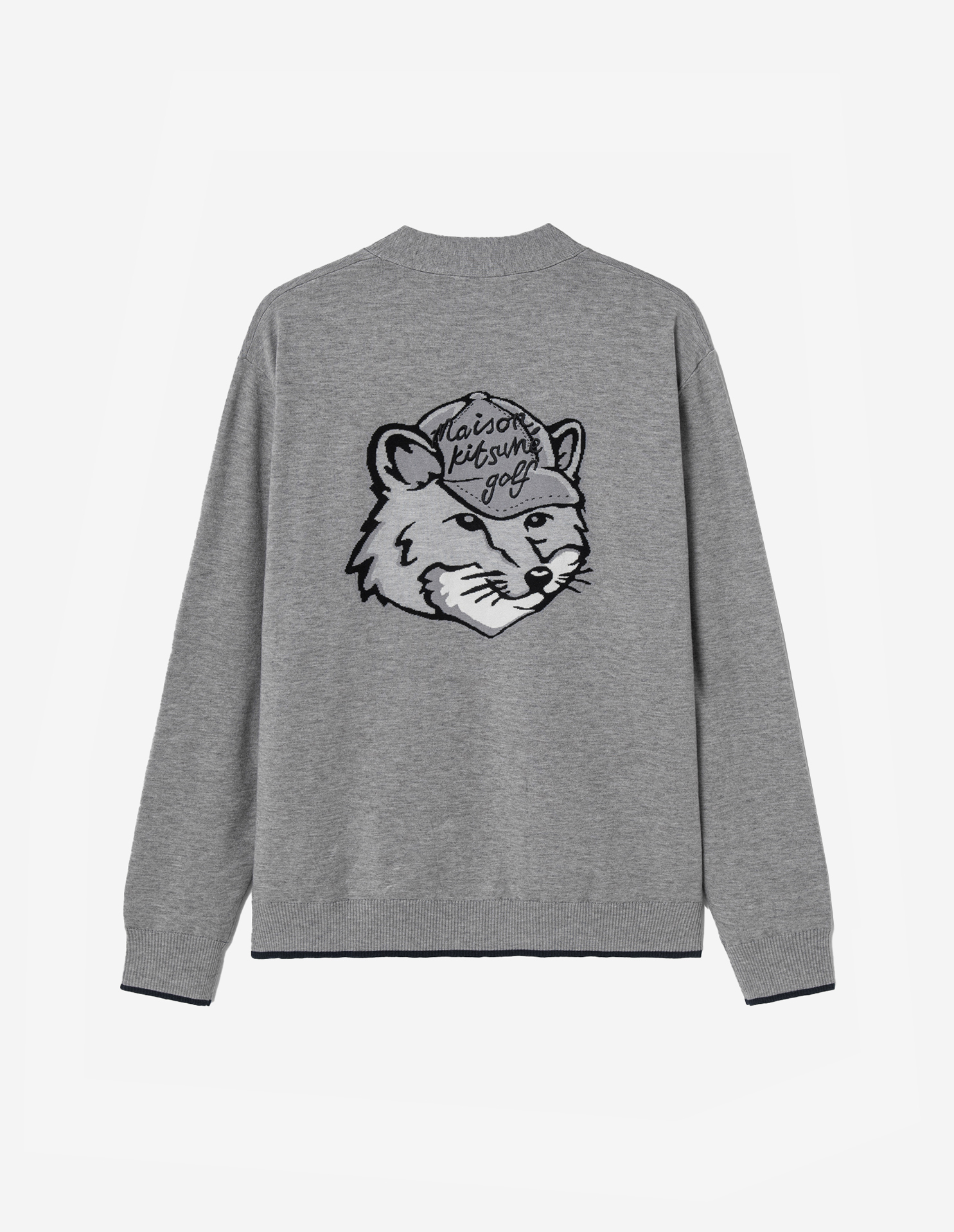 メゾン キツネ フォックスヘッド カーディガン | Maison Kitsuné メゾン キツネ フォックスヘッド カーディガン | Maison Kitsuné