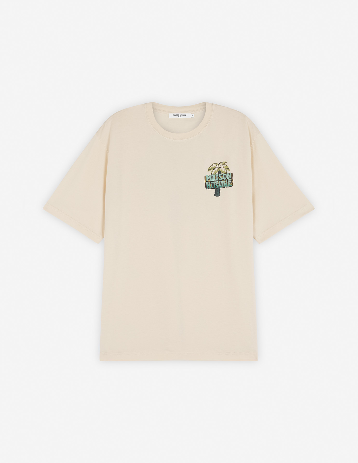 6-18 MAISON KITSUNE BEACH CLUB OVERSIZED TEE-SHIRT | Maison Kitsuné