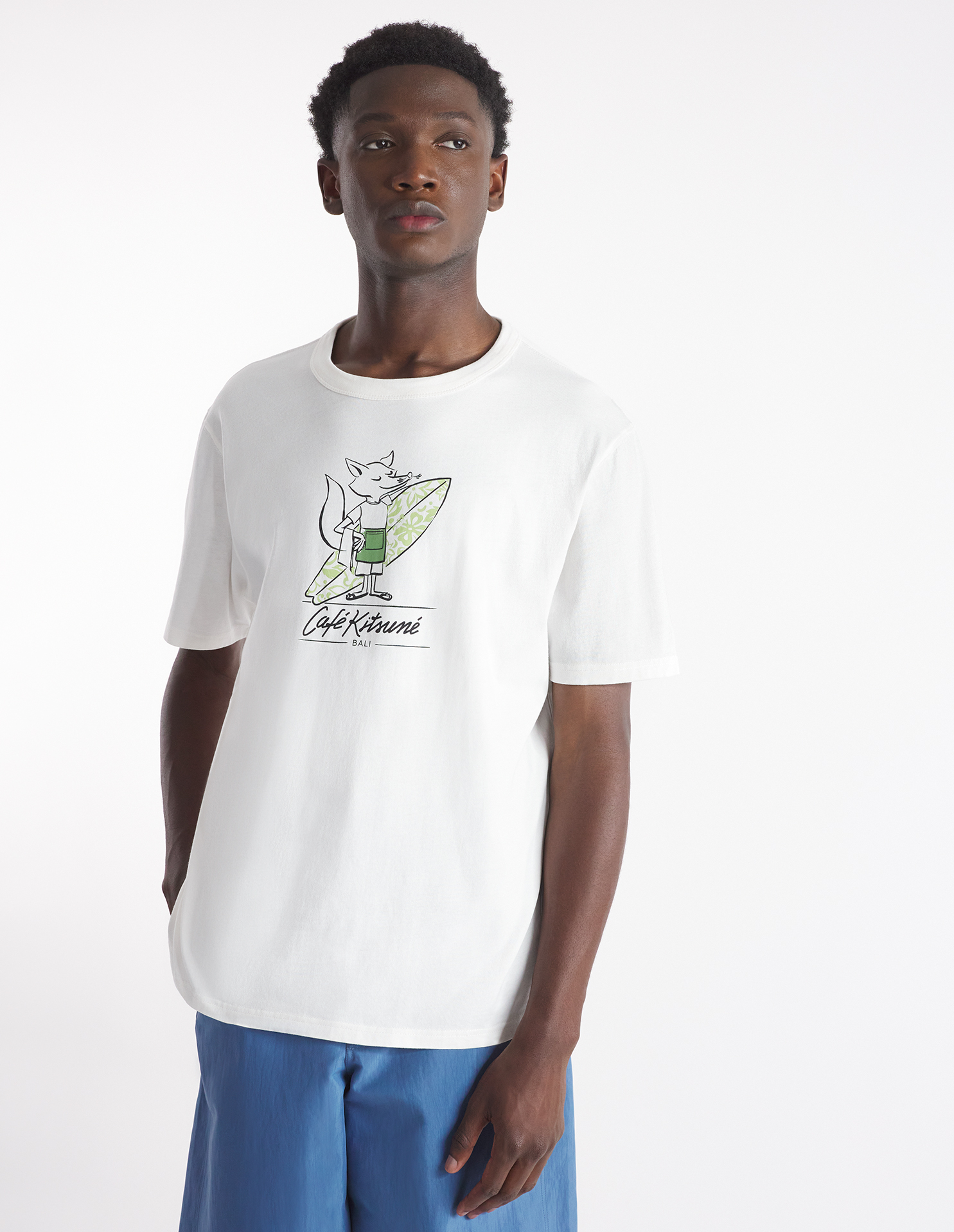 CAFE KITSUNE BALI RELAXED TEE-SHIRT