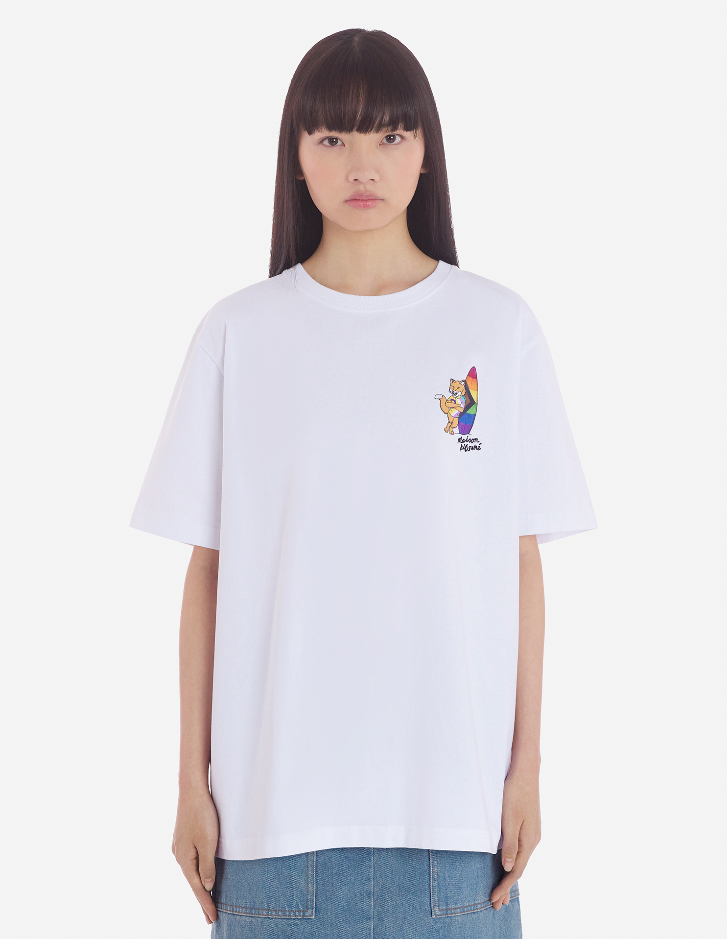 PRIDE SURF FOX COMFORT TEE-SHIRT | Maison Kitsuné