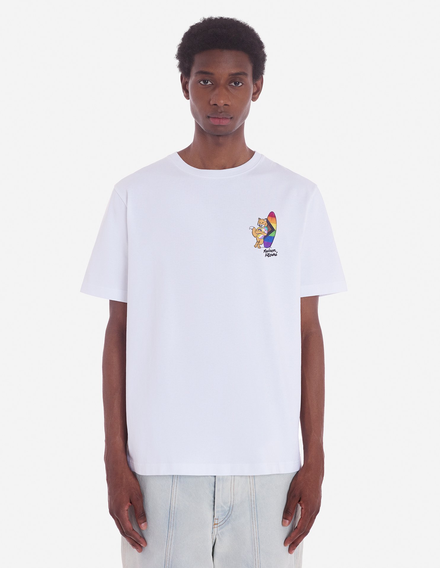 PRIDE SURF FOX COMFORT TEE-SHIRT | Maison Kitsuné