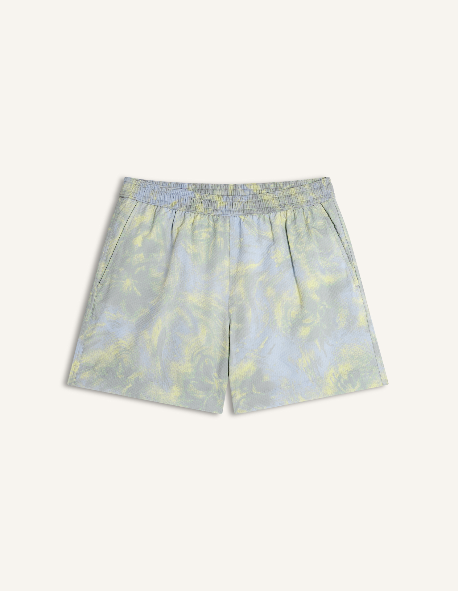 arctic ice/pastel yellow
