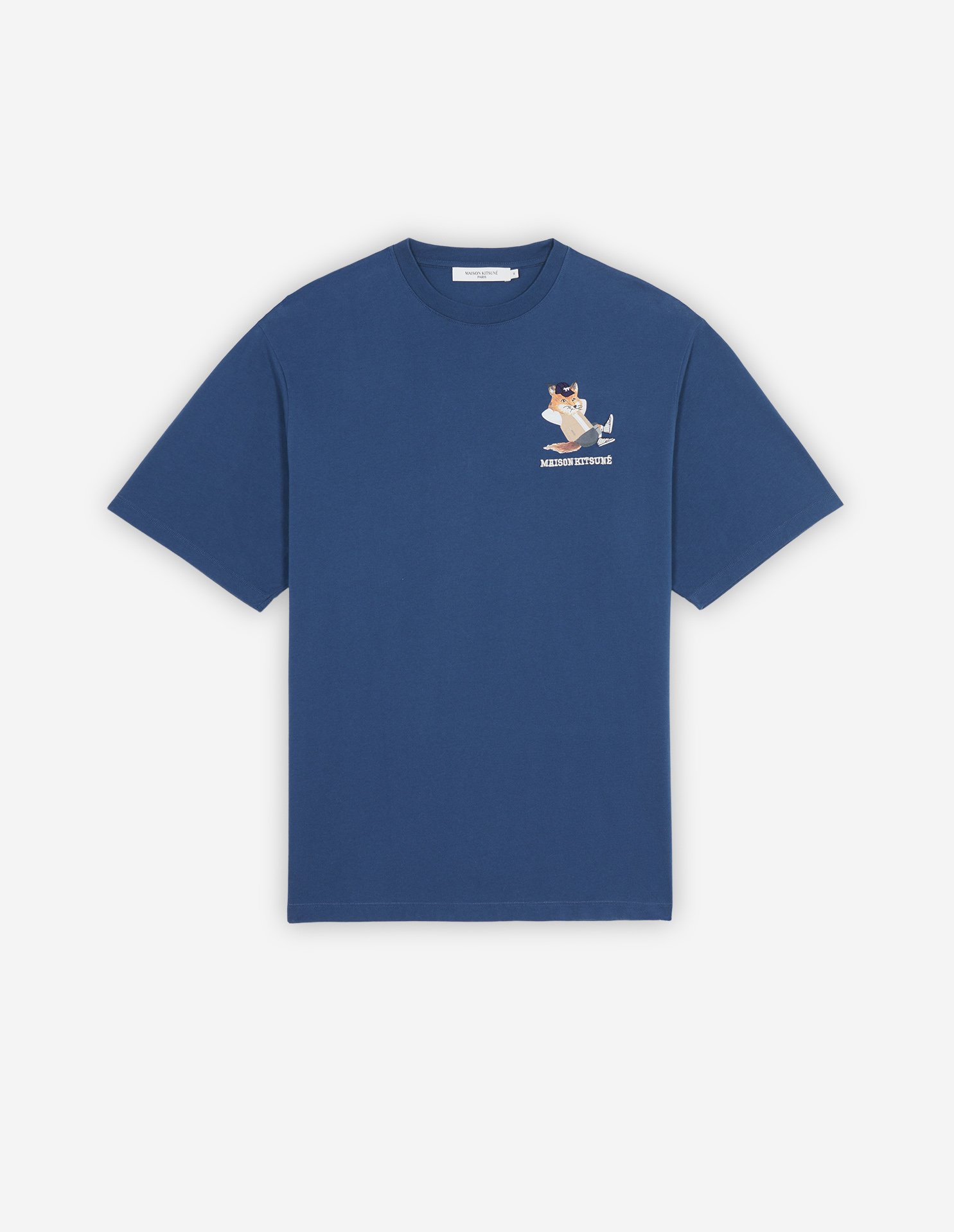 MAISON KITSUNE' - maison kitsune dressed fox easy tシャツ L SMALL DRESSED FOX PRINT EASY TEE-SHIRT | Maison Kitsuné