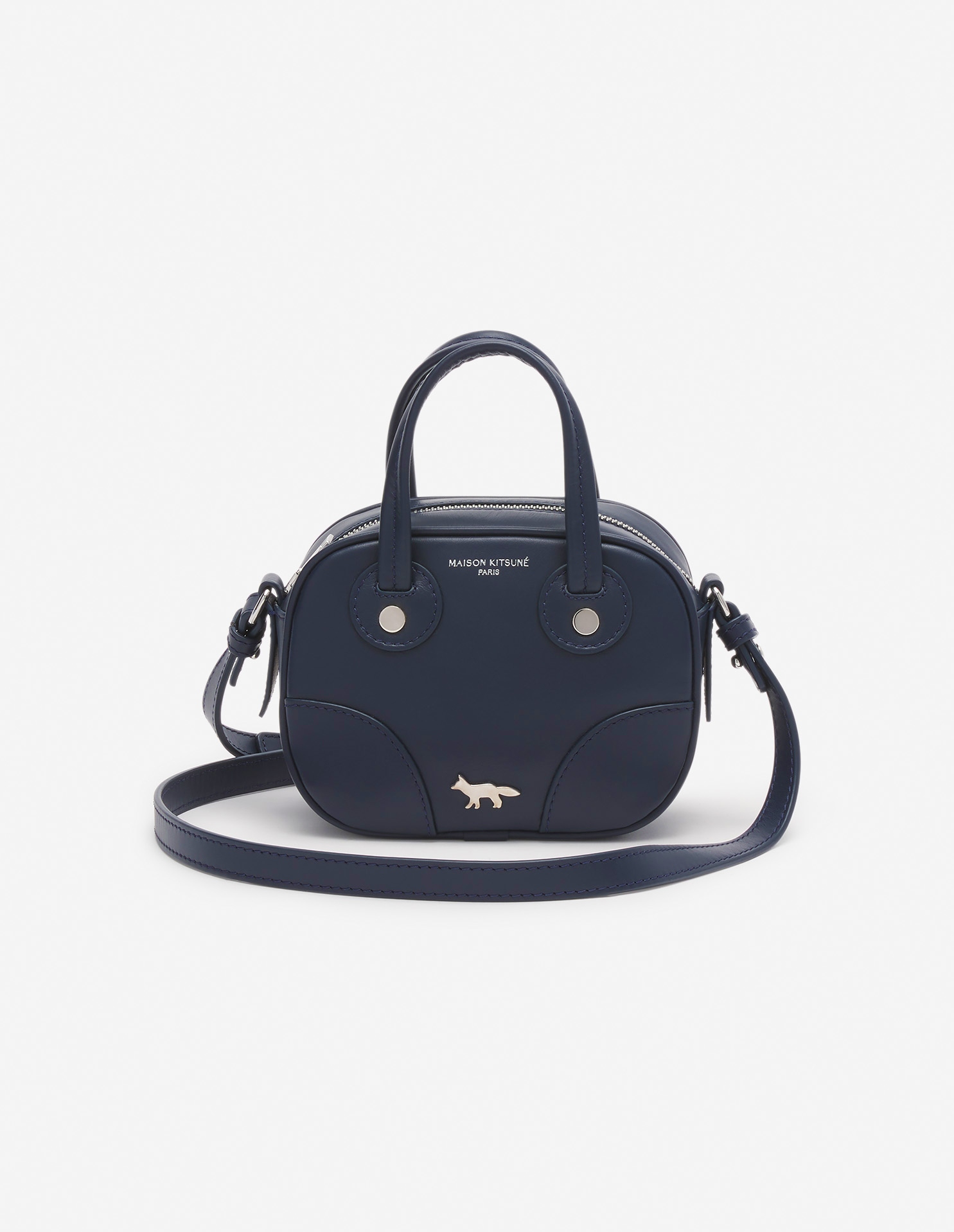 MAISON KITSUNÉ ブラック ショルダーバッグ BOOGIE ミニ MINI BOOGIE BAG | Maison Kitsuné
