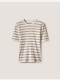light beige melange/ ocean navy