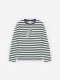 navy/white/matcha stripes