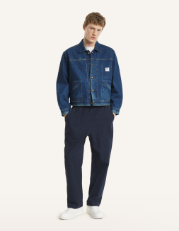MAISON KITSUNÉ ネイビー カバーオール XL MAISON KITSUNÉ ネイビー カバーオール XLの通販はau PAY マーケット