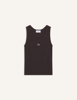 MAISON KITSUNÉ PARIS リブ タンクトップ | Maison Kitsuné