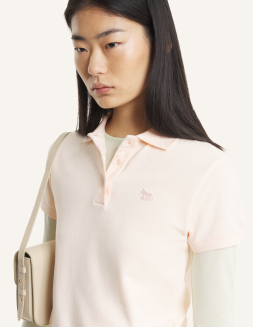 BABY FOX PLEAT RIB POLO | Maison Kitsuné
