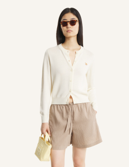 ダブル フォックスヘッド レギュラー カーディガン | Maison Kitsuné