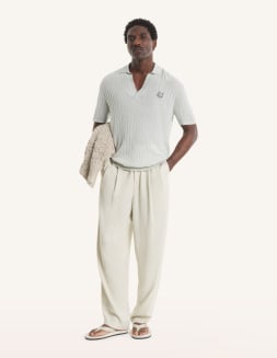 Men's polo shirts in premium cuts & fabrics | Maison Kitsuné