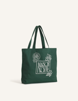 ダブル ボールド フォックスヘッド パッチ トートバッグ | Maison Kitsuné