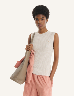 ケーブルニット ベスト | Maison Kitsuné