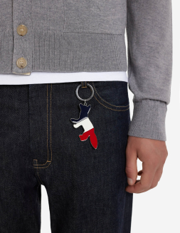 BOLD FOX HEAD KEYRING | Maison Kitsuné