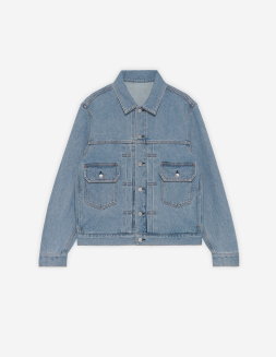 ジップ デニム ジャケット | Maison Kitsuné