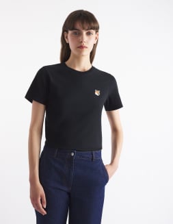 メゾン キツネ トリコロールフォックス パッチ クラシック ポケット Tシャツ | Maison Kitsuné