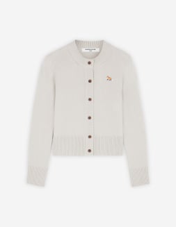 BOLD FOX HEAD PATCH REGULAR CARDIGAN | Maison Kitsuné