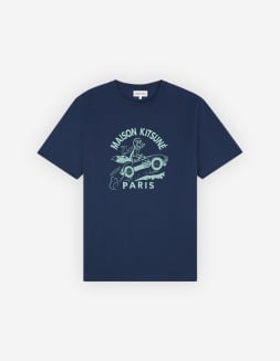 レーシング ウィールズ コンフォート Tシャツ | Maison Kitsuné