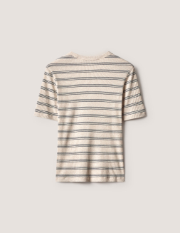 MAISON KITSUNE ストライプ T シャツ 半袖 Mサイズ Tシャツ - レディース | メゾン キツネ(Maison Kitsuné) 公式