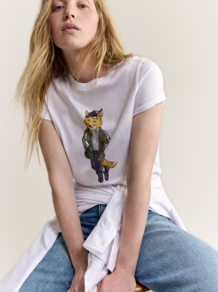 【mさん専用】メゾンキツネ Tシャツ　レディース L Tシャツ - レディース | メゾン キツネ(Maison Kitsuné) 公式