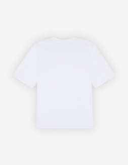 PROFILE FOX PATCH FITTED TEE-SHIRT | Maison Kitsuné