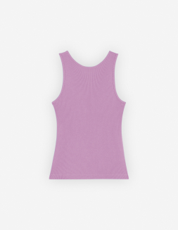 Baby Heather Grey Ribbed Tank Top