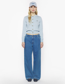 matsudat① MAISON KITSUNÉ Bold Fox Head Patch Oversized Crewneck in