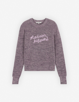 MAISON KITSUNE HANDWRITING COMFORT JUMPER | Maison Kitsuné