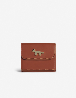 MAISON KITSUNE 本革 ケース ブラウン MAISON KITSUNE 本革 ケース ブラウン kuz82590_1.jpg