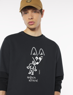 パーティー フォックス コンフォート Tシャツ | Maison Kitsuné