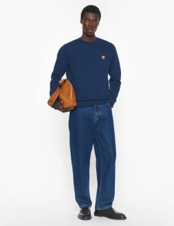 CHILLAX PATCH REGULAR SWEATSHIRT | Maison Kitsuné CHILLAX PATCH REGULAR SWEATSHIRT | Maison Kitsuné