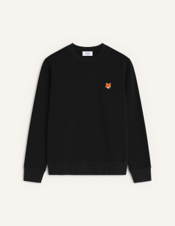 DOUBLE FOX HEAD HALF ZIP COMFORT SWEATSHIRT | Maison Kitsuné
