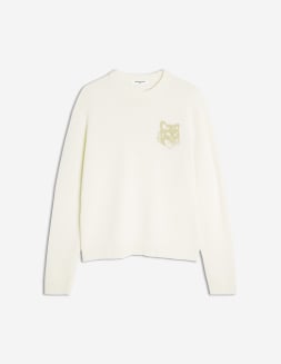 MAISON KITSUNÉ バーガンディ Vネックセーター M 楽天市場】【アウトレット】メゾンキツネ MAISON KITSUNE クルー