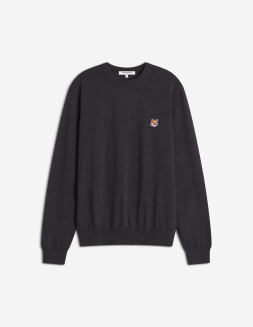 BOLD FOX HEAD PATCH REGULAR JUMPER | Maison Kitsuné