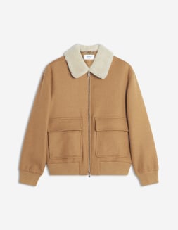 バーシティ テディ ブルゾン | Maison Kitsuné