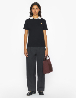 maison kitsune ベイビー フォックス リブ フィット Tシャツ ベイビー フォックス ベイビー Tシャツ | Maison Kitsuné