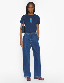 DRESSED FOX REGULAR TEE-SHIRT | Maison Kitsuné