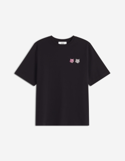 メゾン キツネ ダブルフォックスヘッド パッチ クラシック Tシャツ