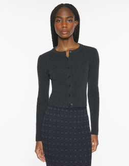 BABY FOX RIBBED CARDIGAN | Maison Kitsuné