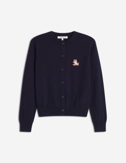 トップス BABY FOX PATCH BOXY CARDIGAN BABY FOX PATCH BOXY CARDIGAN | Maison Kitsuné