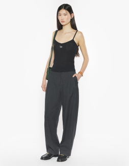 テクスチャード ウール アーガイル ベスト | Maison Kitsuné