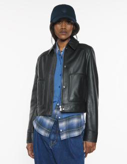 MAISON KITSUNÉ ネイビーウールコート　レディース　ショート MAISON KITSUNÉ ネイビーウールコート レディース ショート|mercari