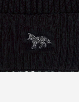 ボールド フォックスヘッド ビーニー | Maison Kitsuné