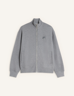 FOX HEAD ZIPPED COMFORT SWEATSHIRT | Maison Kitsuné