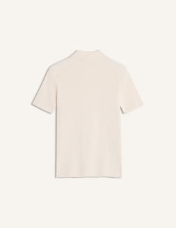 BABY FOX CROPPED POLO | Maison Kitsuné
