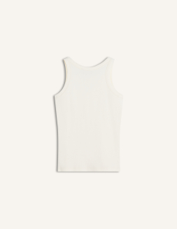 新品正規品MAISON KITSUNÉ ベージュ タンクトップ XS 楽天市場】MAISON KITSUNE メゾンキツネ タンクトップ MW00121 KJ0125