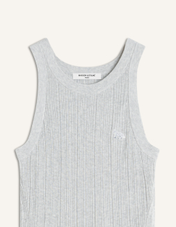 BABY FOX RIBBED TANK TOP | Maison Kitsuné