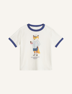 【コラボ商品】Bonpoint MAISON KITSUNÉ Tシャツ 12A Boys Collaboration Maison Kitsuné x Bonpoint | Maison Kitsuné