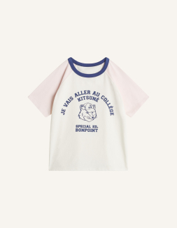 【コラボ商品】Bonpoint MAISON KITSUNÉ Tシャツ 12A Maison Kitsuné x Bonpoint Collaboration | Maison Kitsuné